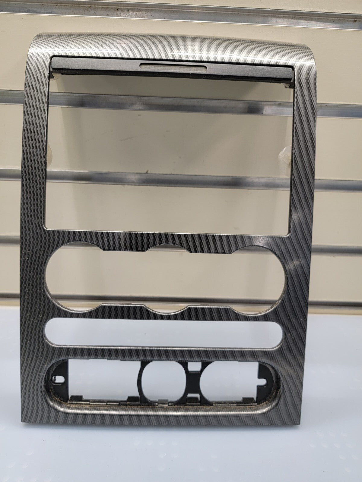 🔥04-08 Ford F-150 Dash Radio Climate Bezel Center Trim Panel CARBON GRAY