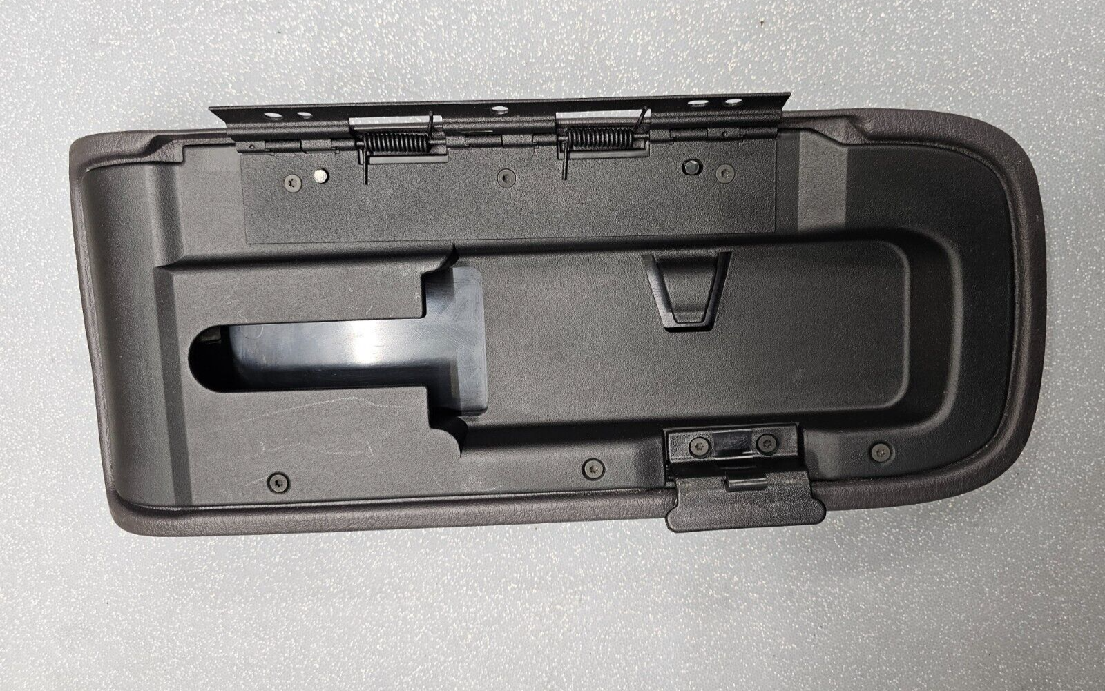 98-04 Chrysler 300M Front Center Console Lid Armrest Leather Top Assembly Black