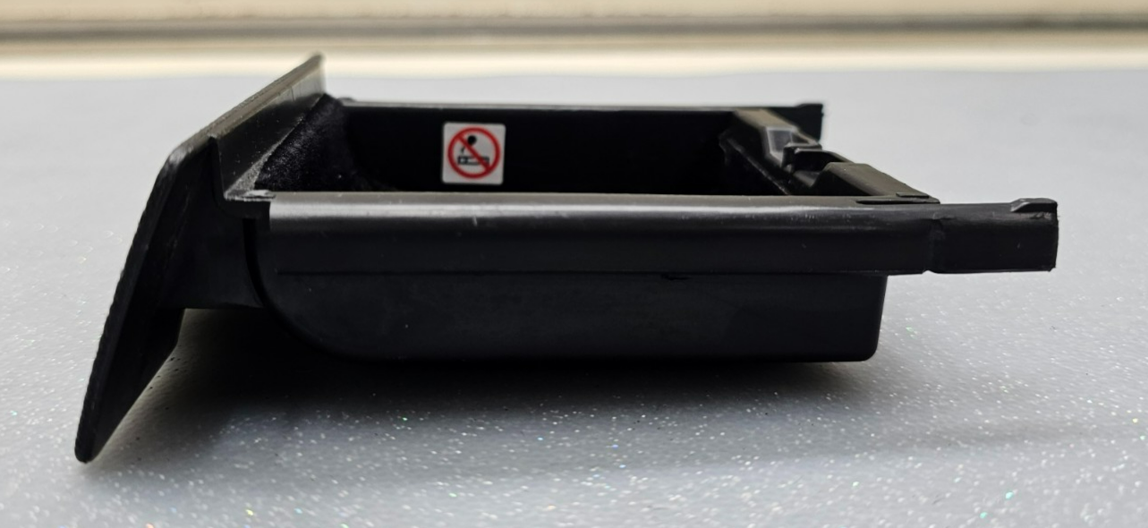 🔥10-12 Fusion Milan Dash Left Driver Slide Tray Compartment Storage Black OEM