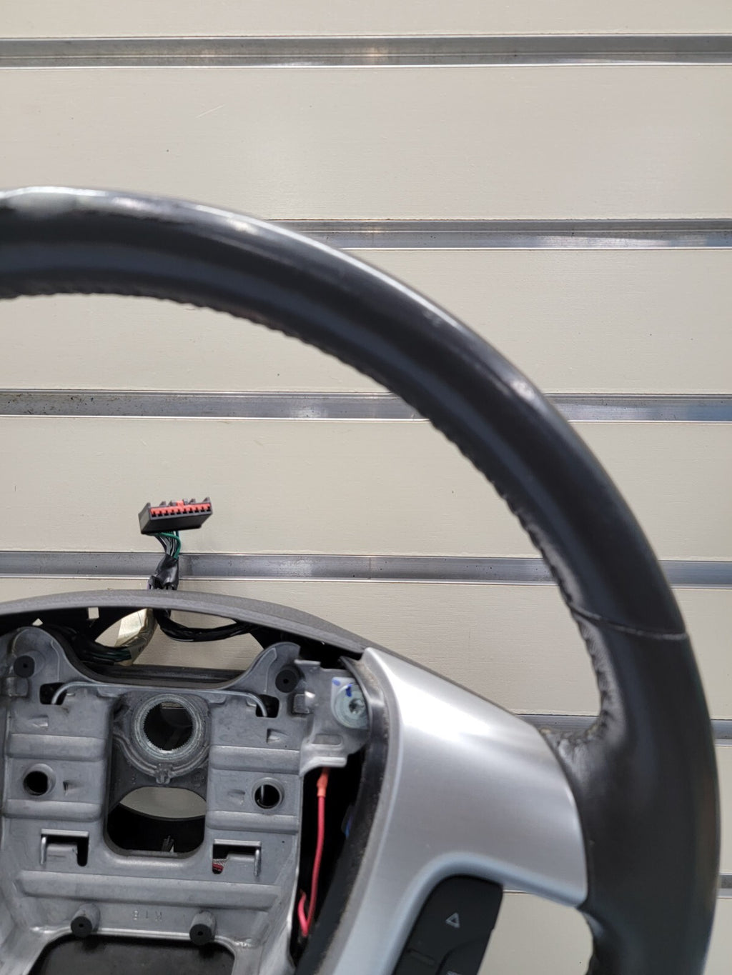 🔥07-17 GMC Acadia 08-17 Buick Enclave Steering Wheel Column Manual Cruise Black