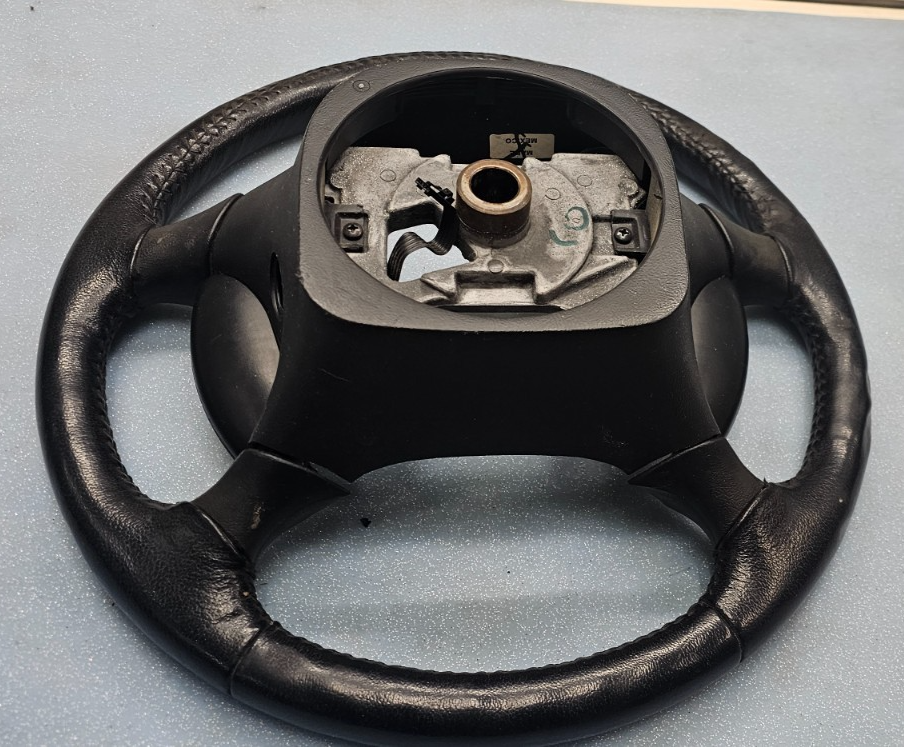 🔥1999-2004 Ford Mustang Charcoal Leather GT Steering Wheel OEM Black