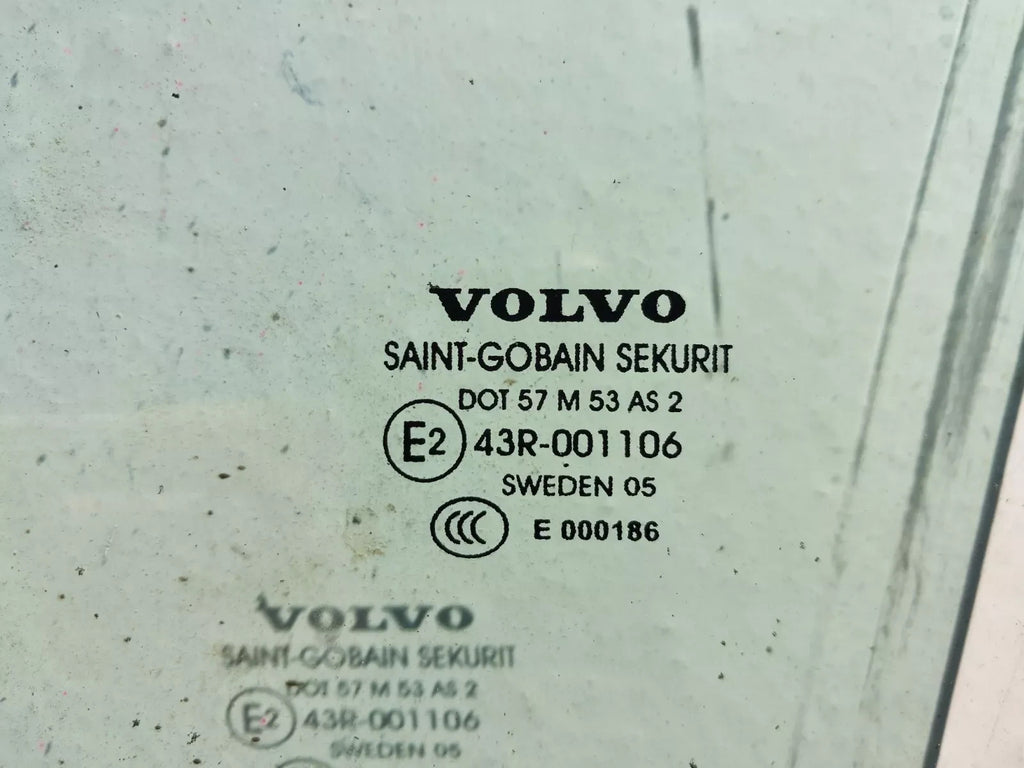 🔥01-09 Volvo S60 V70 XC70 Left Driver Side Front Door Glass Window