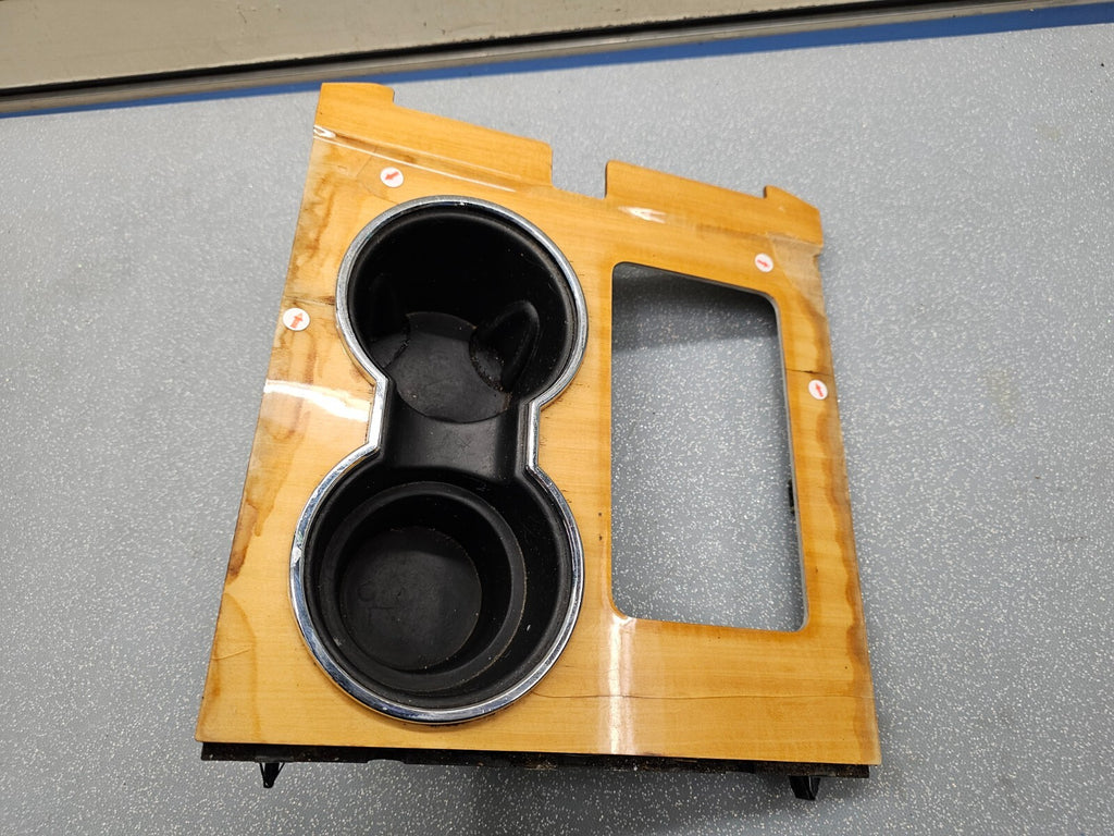 🔥07-14 Navigator Center Cosnole Gear Shifter Floor Bezel Cup Drink Holder wood