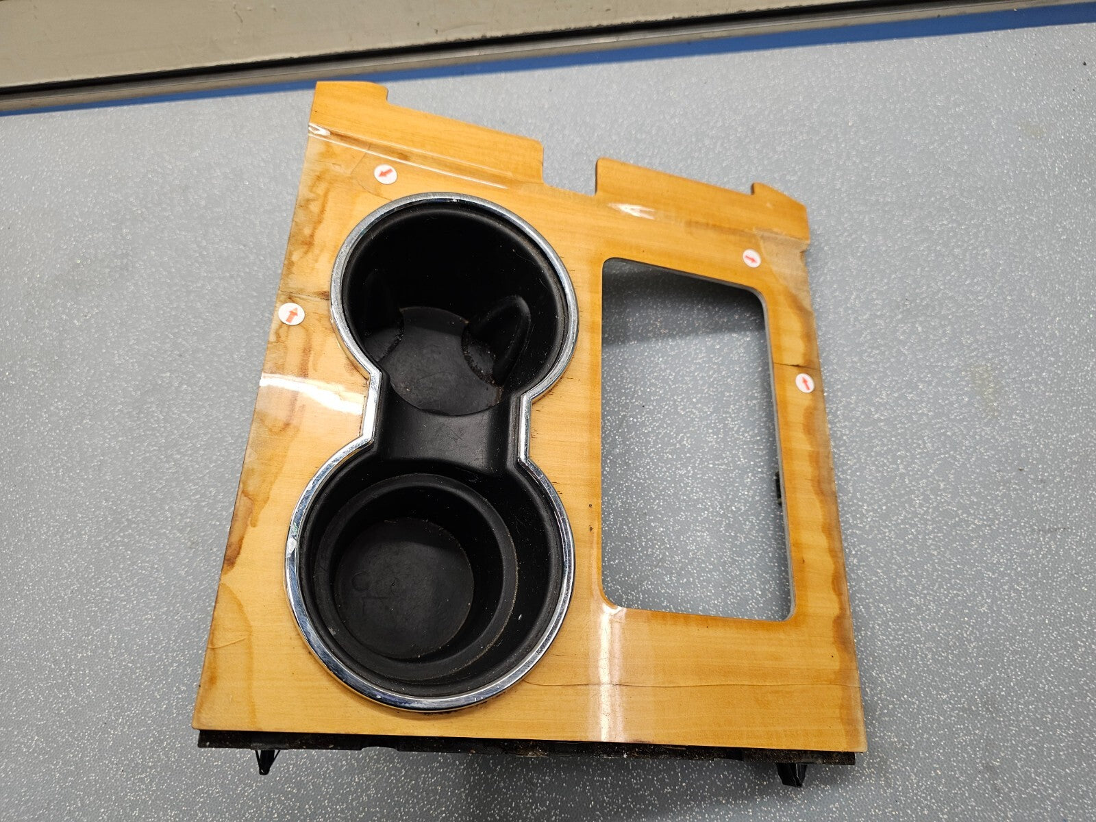 🔥07-14 Navigator Center Cosnole Gear Shifter Floor Bezel Cup Drink Holder wood