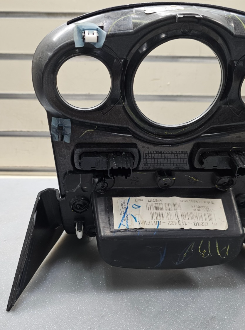 🔥14-19 FORD FIESTA CENTER CONSOLE AC CONTROL SHIFTER SHIF BEZEL TRIM Silver OEM
