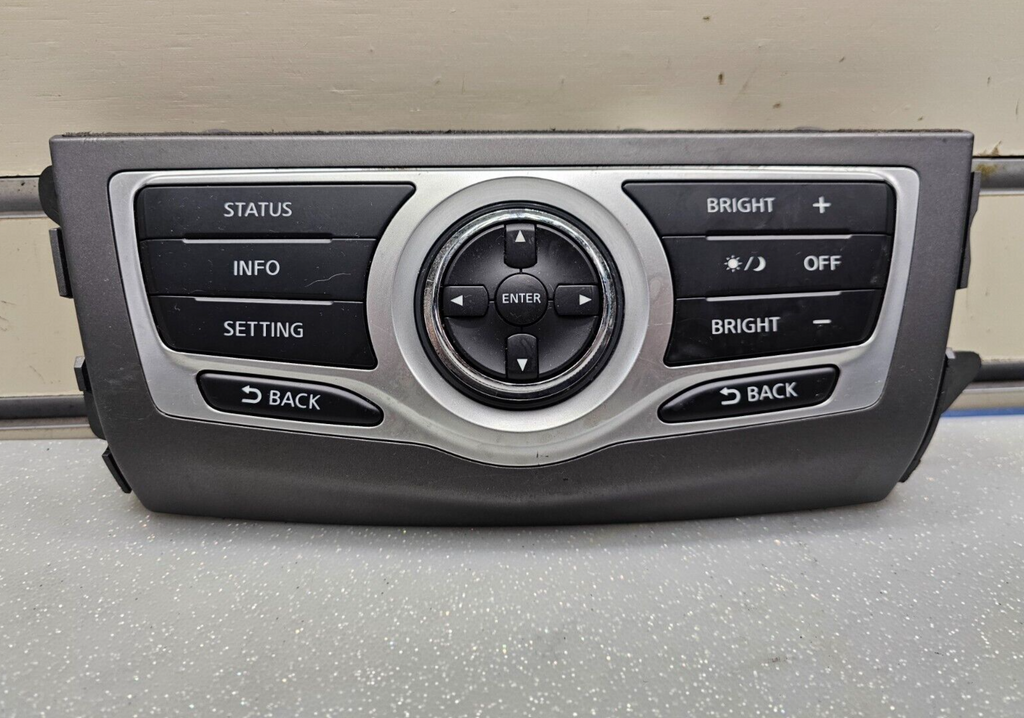 09-14 Nissan Murano Front Dash AC Heater Temperature Climate Control Conditioner