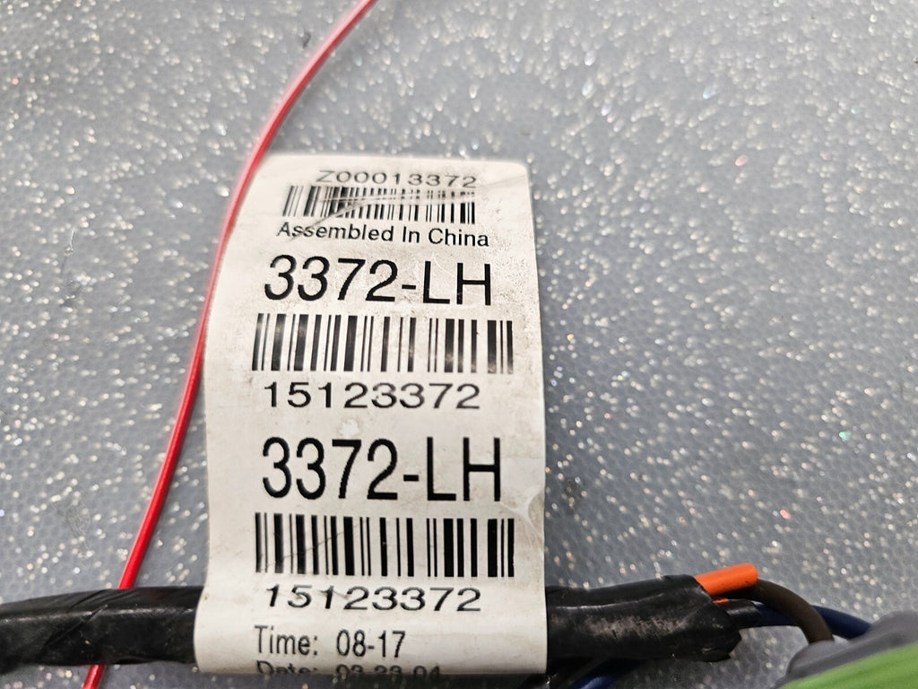 03-06 Silverado Sierra Power Left Driver Master Window Switch Assembly Black WS4