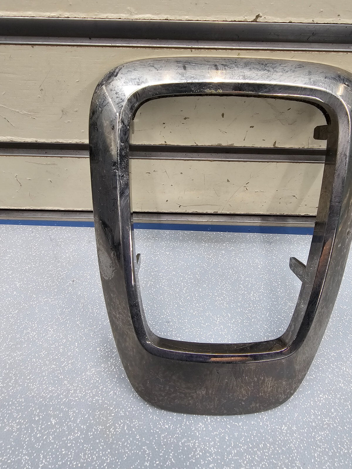 🔥03-06 Acura MDX Center Console Gear Shift Shifter Trim Bezel Panel Silver OEM
