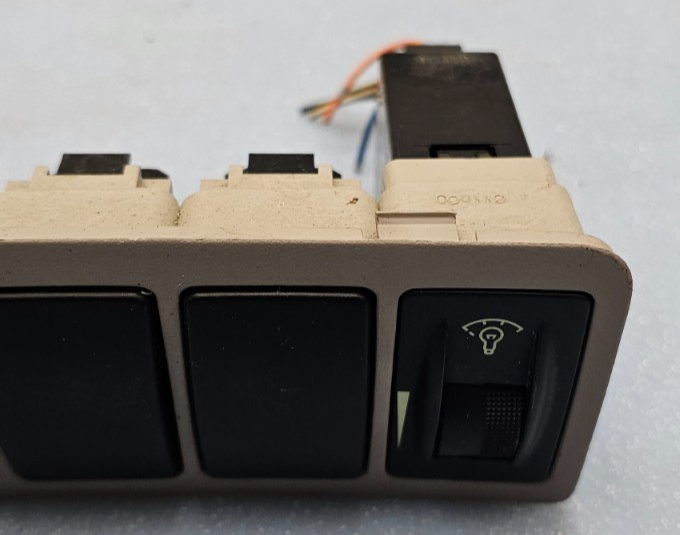 05-07 Hyundai Sonata Dash Dimmer Light Switch Cover Bezel Trim Control Panel Tan