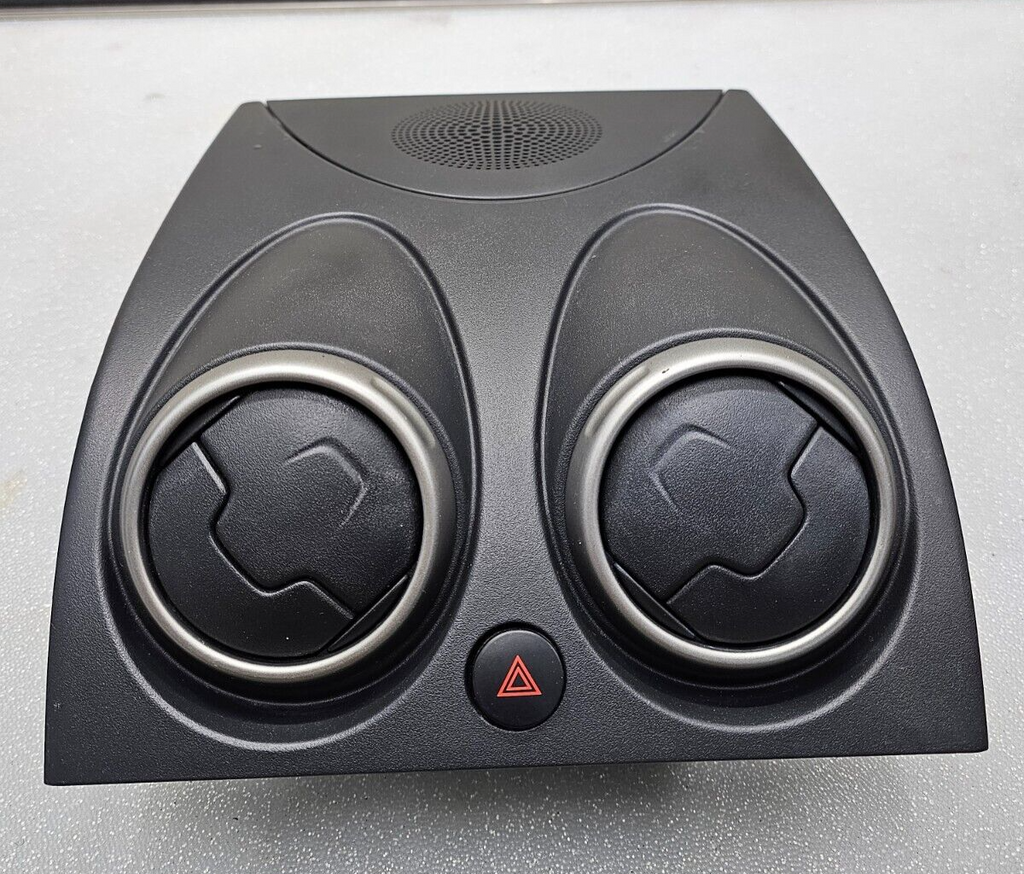 08-15 Nissan Rogue Center Dash Radio Bezel Panel Trim Air Vent Speaker Black OEM