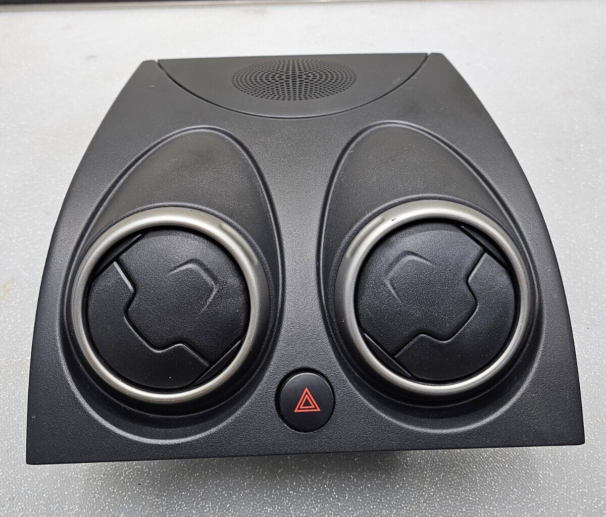 08-15 Nissan Rogue Center Dash Radio Bezel Panel Trim Air Vent Speaker Black OEM