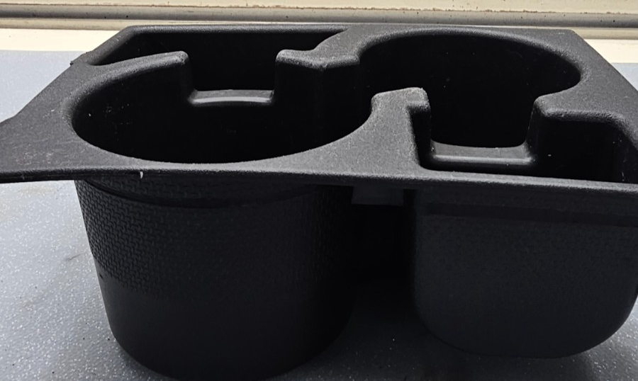 🔥08-12 CHEVROLET MALIBU CENTER CONSOLE CUP HOLDER INSERT ASSEMBLY BLACK OEM