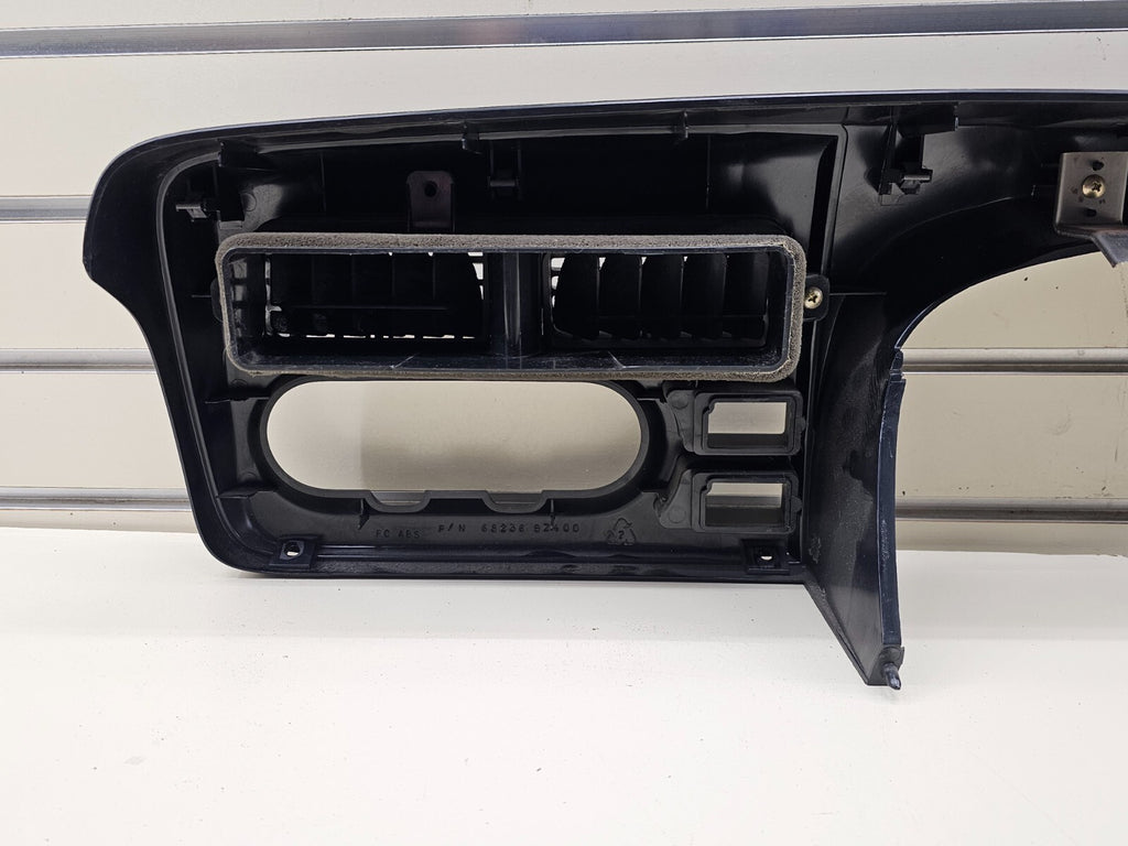98-01 Frontier Xterra Dash Instrument Cluster Speedometer Bezel Trim Black Panel