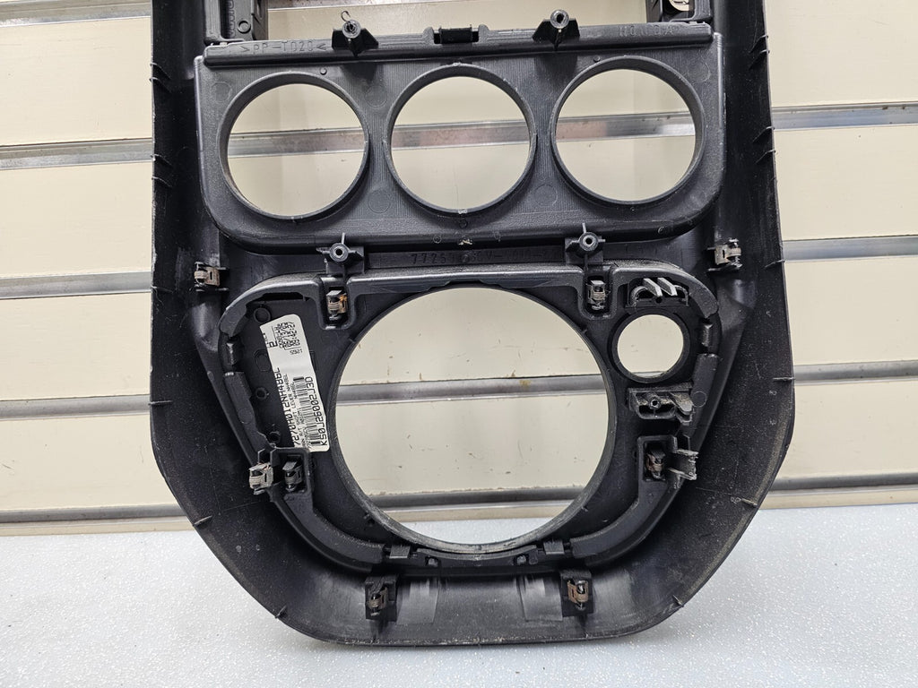 🔥03-06 Honda Element Center Dash Radio Surround Bezel Trim Panel Climate Black
