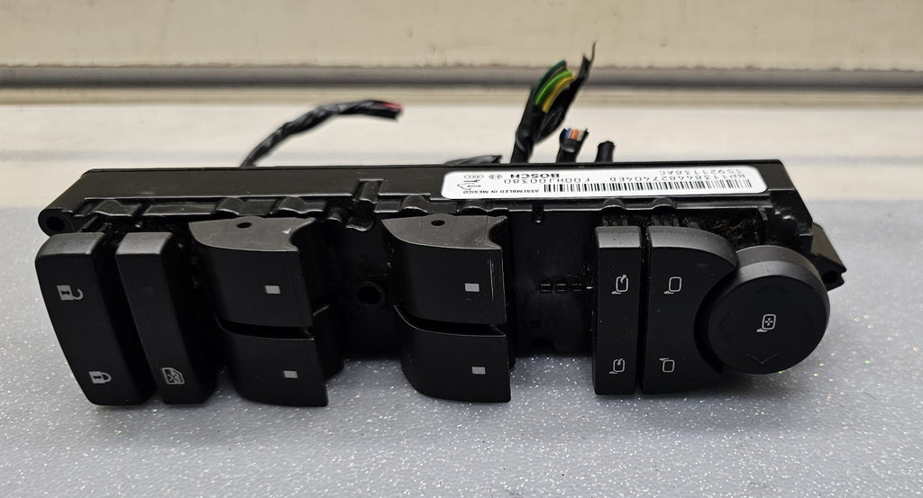 10-17 Buick Enclave Driver Left Door Master Power Window Control Switch Assembly