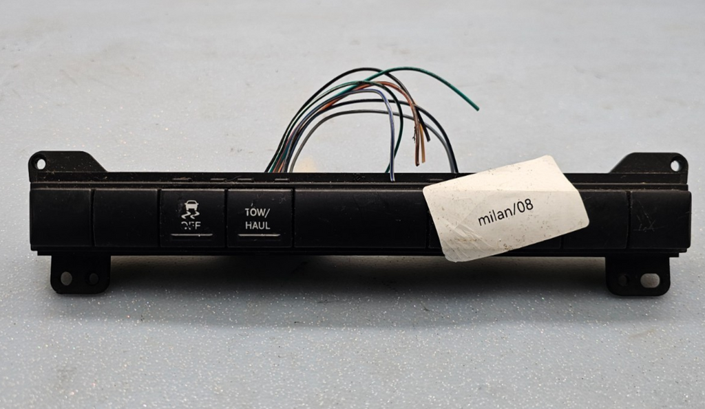 🔥04-07 Grand Cherokee Commander Traction Switch TCS OFF Panel Assembly Black