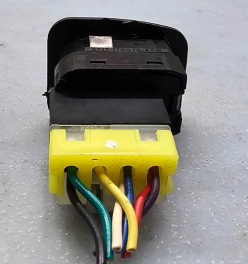 🔥97-05 F150 F250 EXPEDITION FRONT LEFT DRIVER TRUCK DOOR MIRROR POWER SWITCH