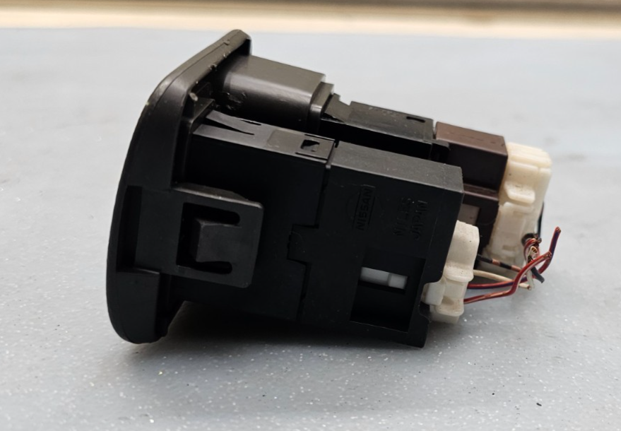 🔥97-01 Infiniti Q45 Dimmer/Traction Control TCS Off On Switch Panel Black OEM
