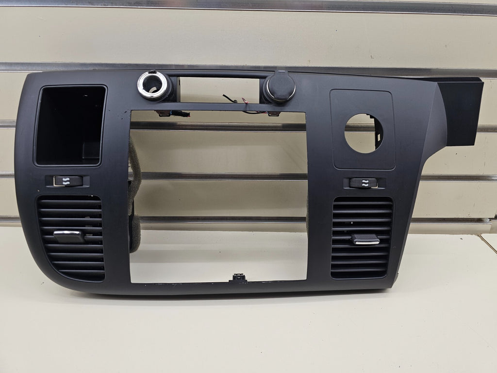 🔥07-14 Silverado SIERRA Center Dash Radio Bezel AC Climate Trim Panel BLACK B6