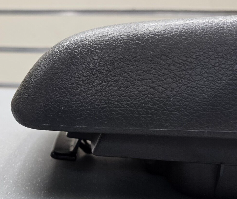 10-12 Fusion Milan Front Center Console Lid Armrest Cover Top Pad Assembly Black
