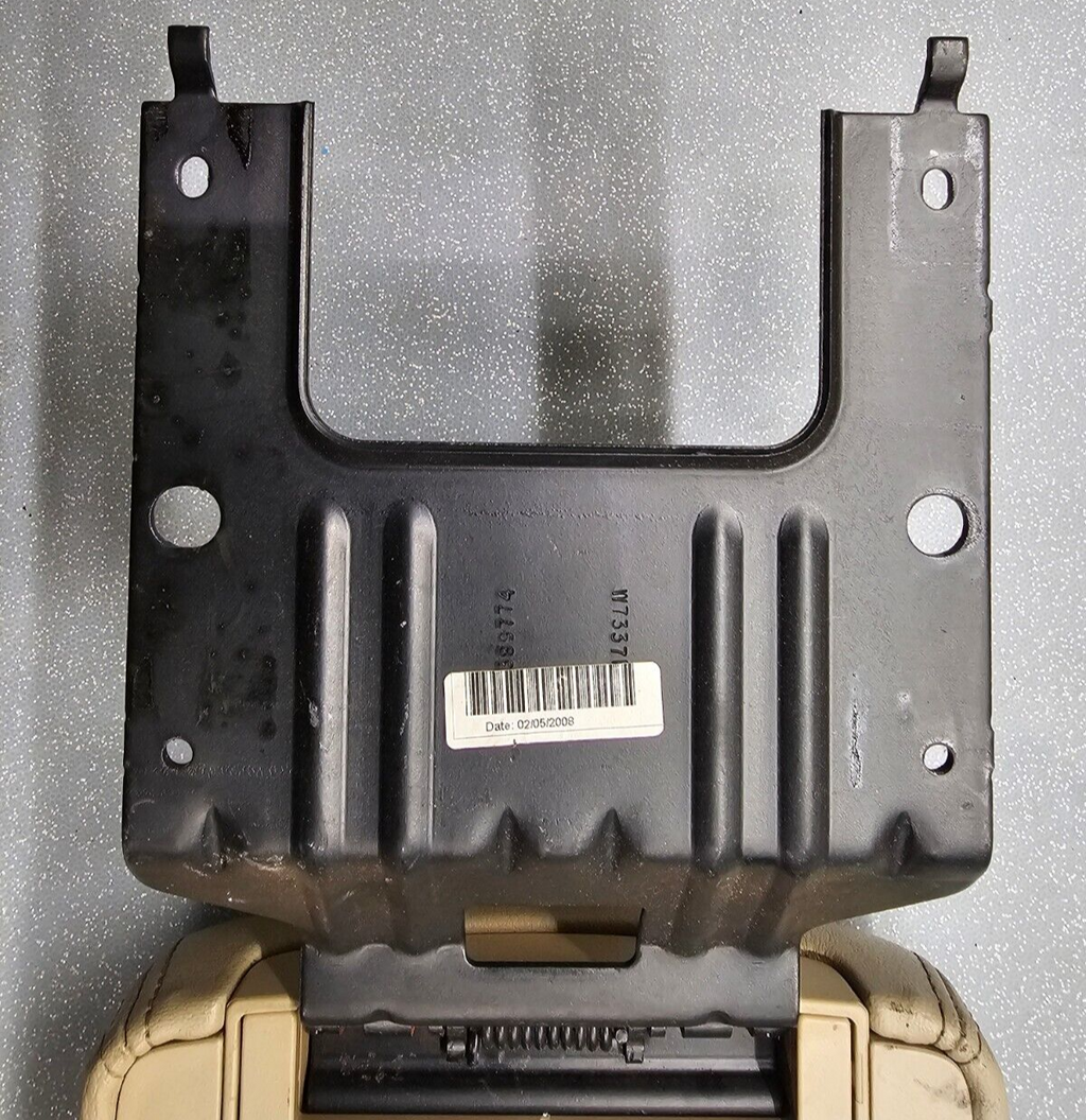 🔥07-08 Maxima Armrest Center Console Cover Sliding Lid Top Pad Storage Tan OEM
