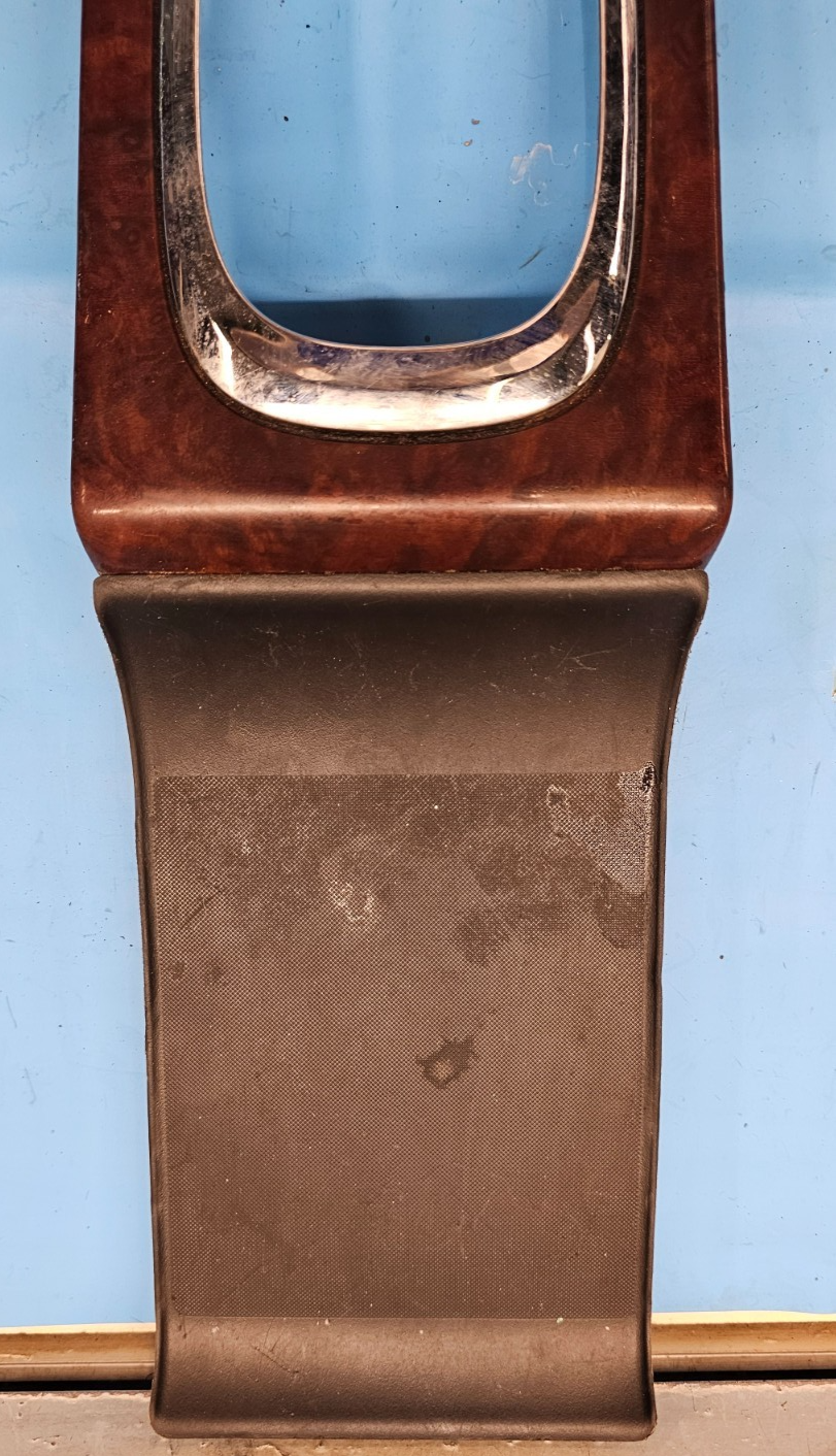 🔥12-16 CHEVROLET IMPALA CENTER CONSOLE SHIFTER BEZEL TRIM COVER WOOD OEM