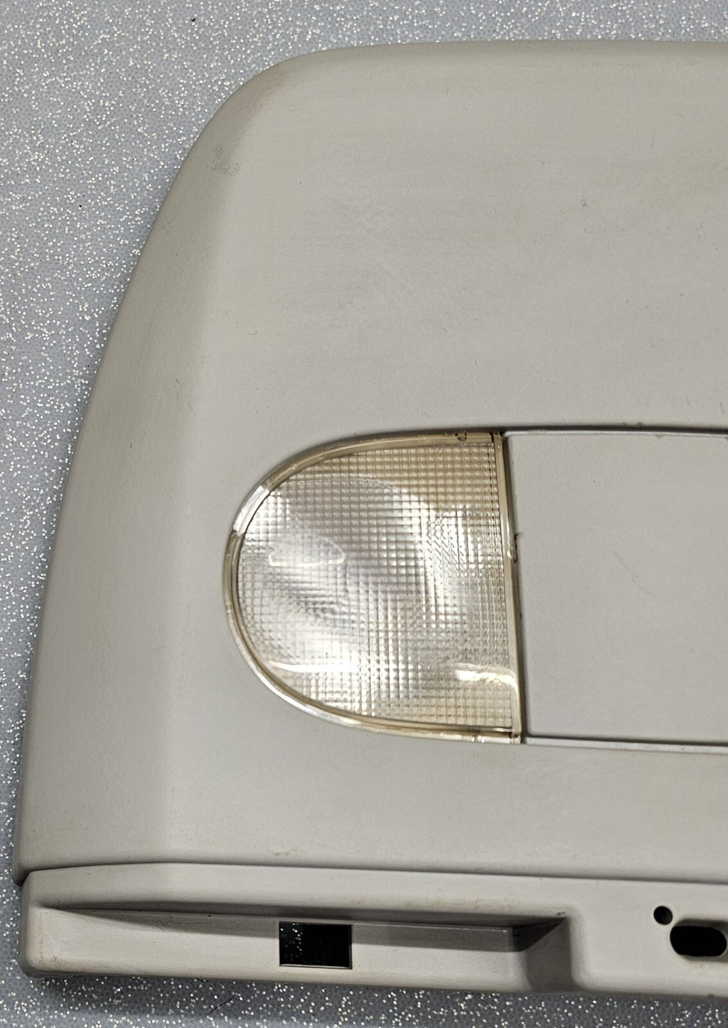 04-08 Ford F-150 Overhead Console Front Center Dome Map Lights Roof Rail GRAY 09