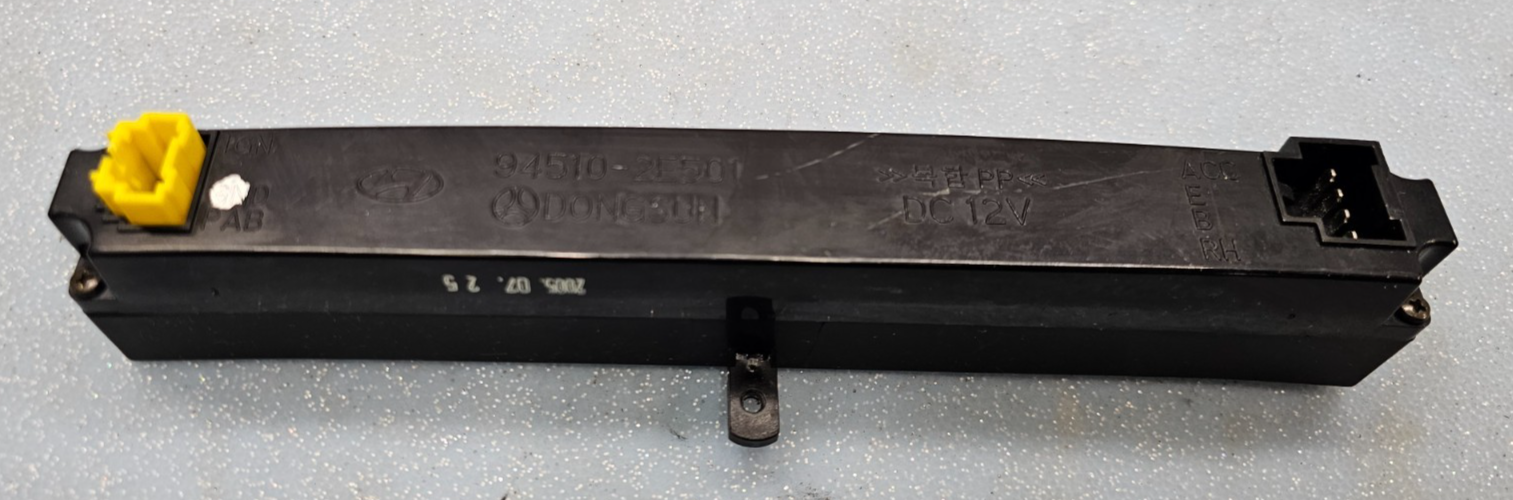 🔥05-09 Hyundai Tucson Dash Digital Clock Assembly Time Display Black OEM