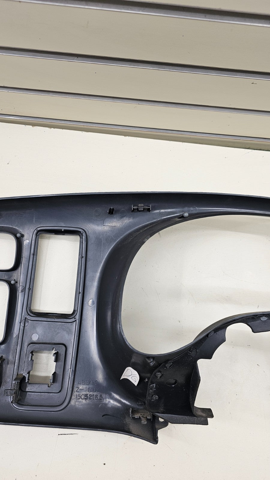 🔥96-02 Express GMC Savana Dash Instrument Cluster Speedometer Bezel Panel Black