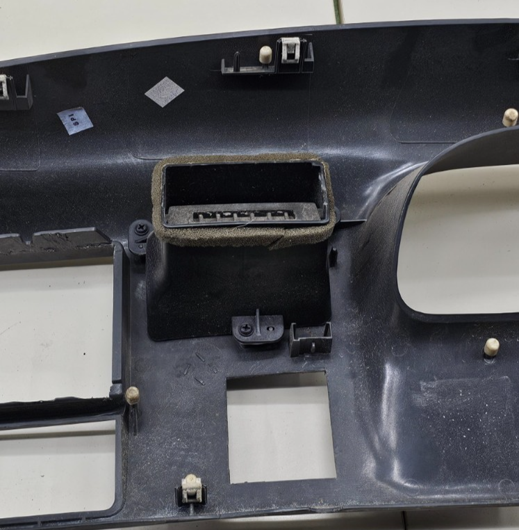 🔥99-04 Ford Excursion Dash Instrument Cluster Speedometer Bezel Panel Black C22