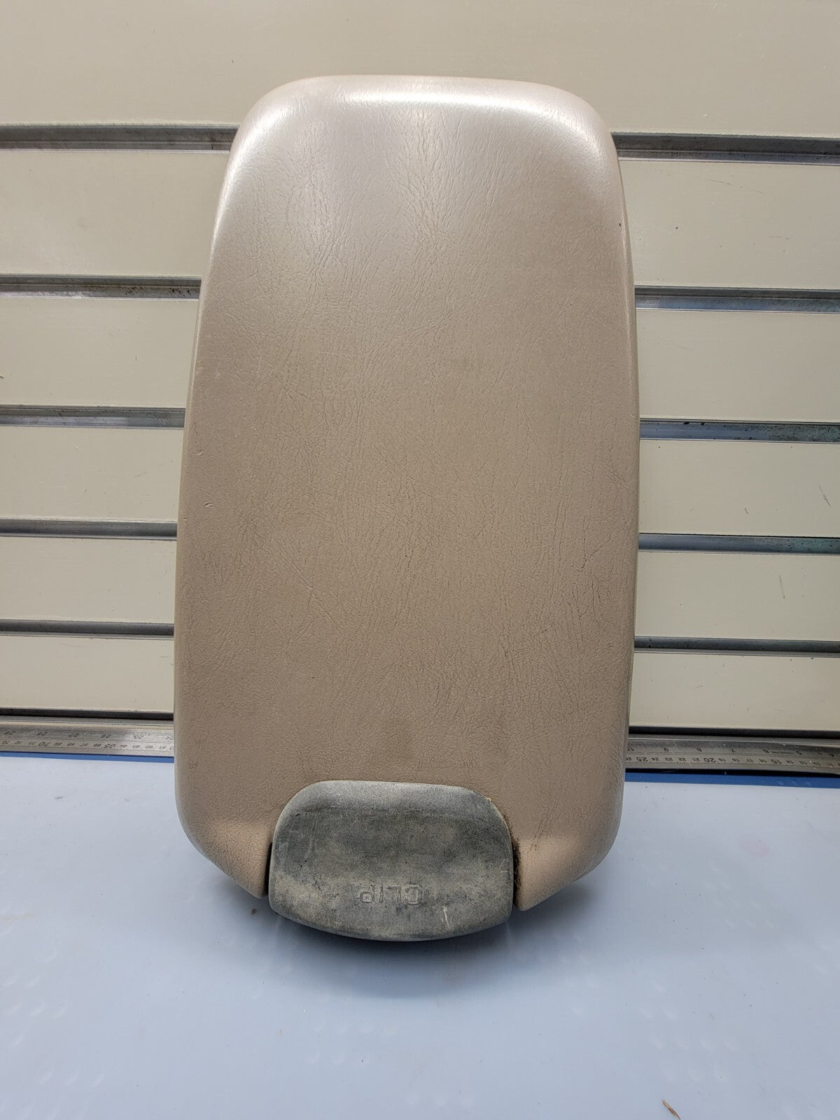 🔥99-07 Ford Excursion F250 F350 Front Center Console Lid TAN OEM