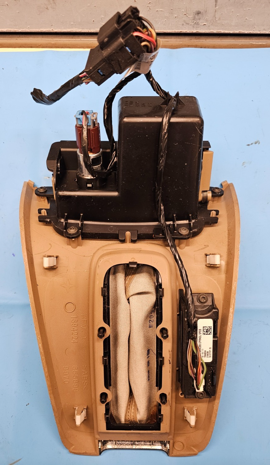 03 Civic EX sedan Shifter Boot with storage and lighter tan