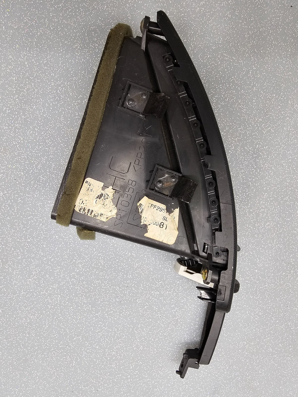 🔥05-06 ALTIMA DASH FRONT INSERT A/C HEATER CLIMATE AIR VENT FILTER BEZEL BLACK