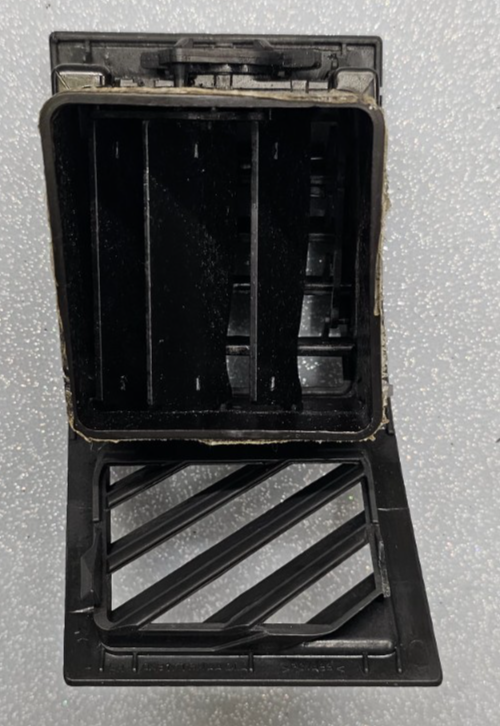 🔥08-10 Chrysler 300 Center A/C Heater Air Vent Filter Outlet Duct Grille Black