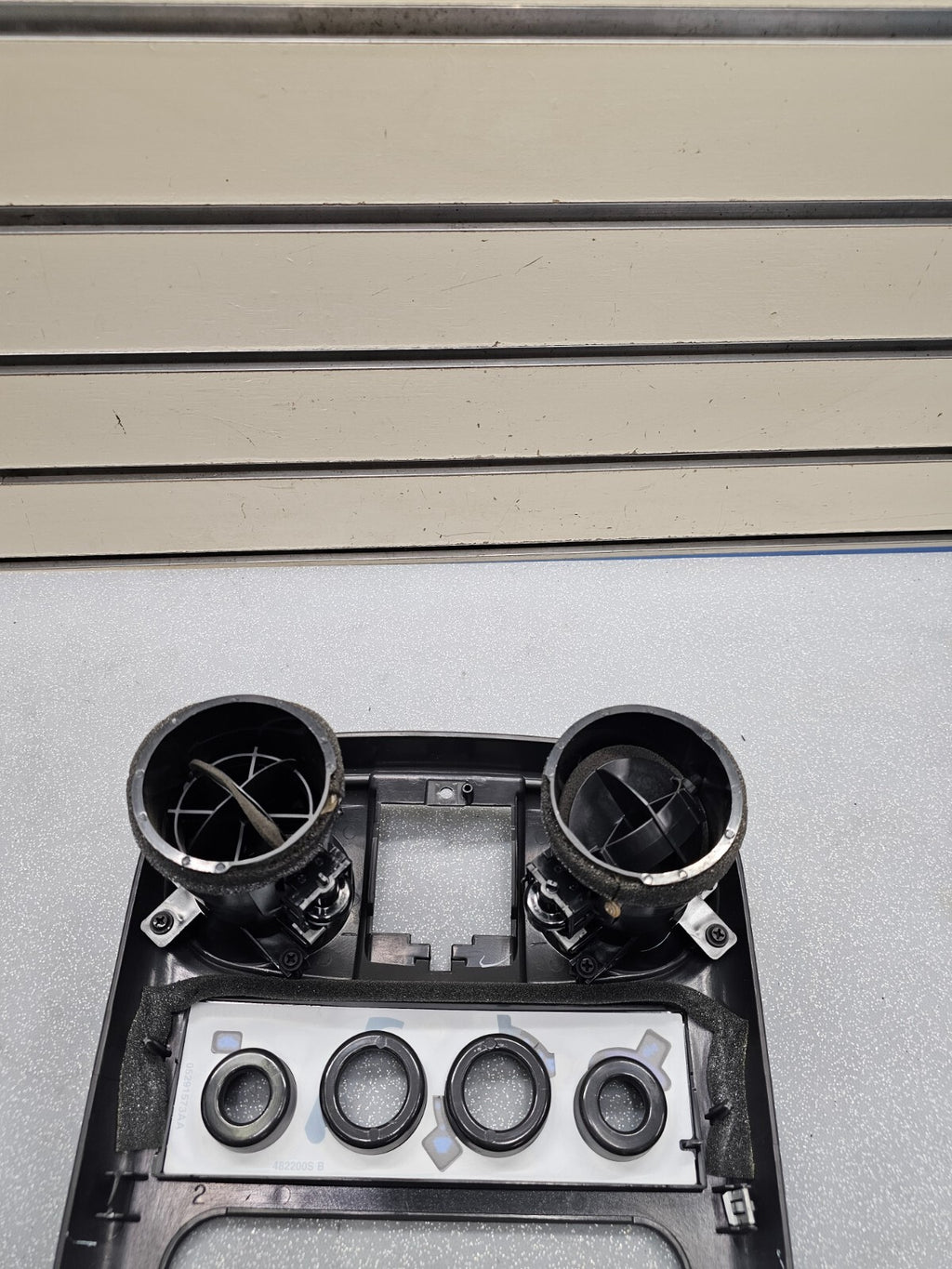 🔥01-05 Chrysler PT CRUISER Dash Radio Bezel Climate Trim Panel BLACK B17
