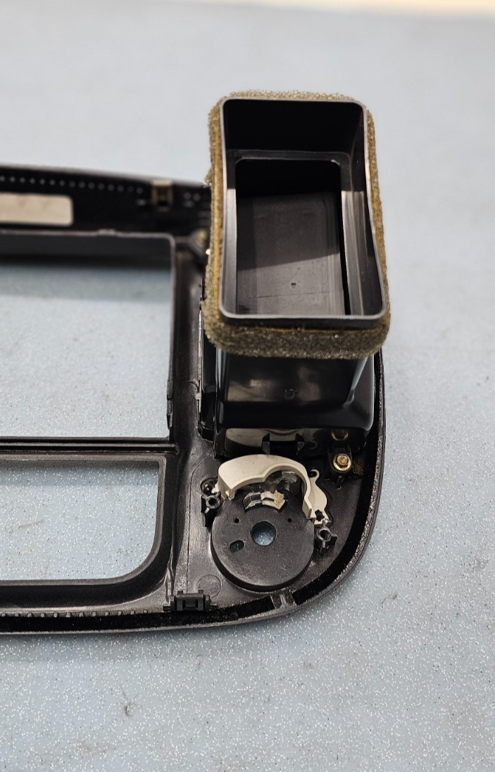 🔥97-03 Ford F150 Center Dash FM Radio Climate Trim Stereo BEZEL Panel Gray B1