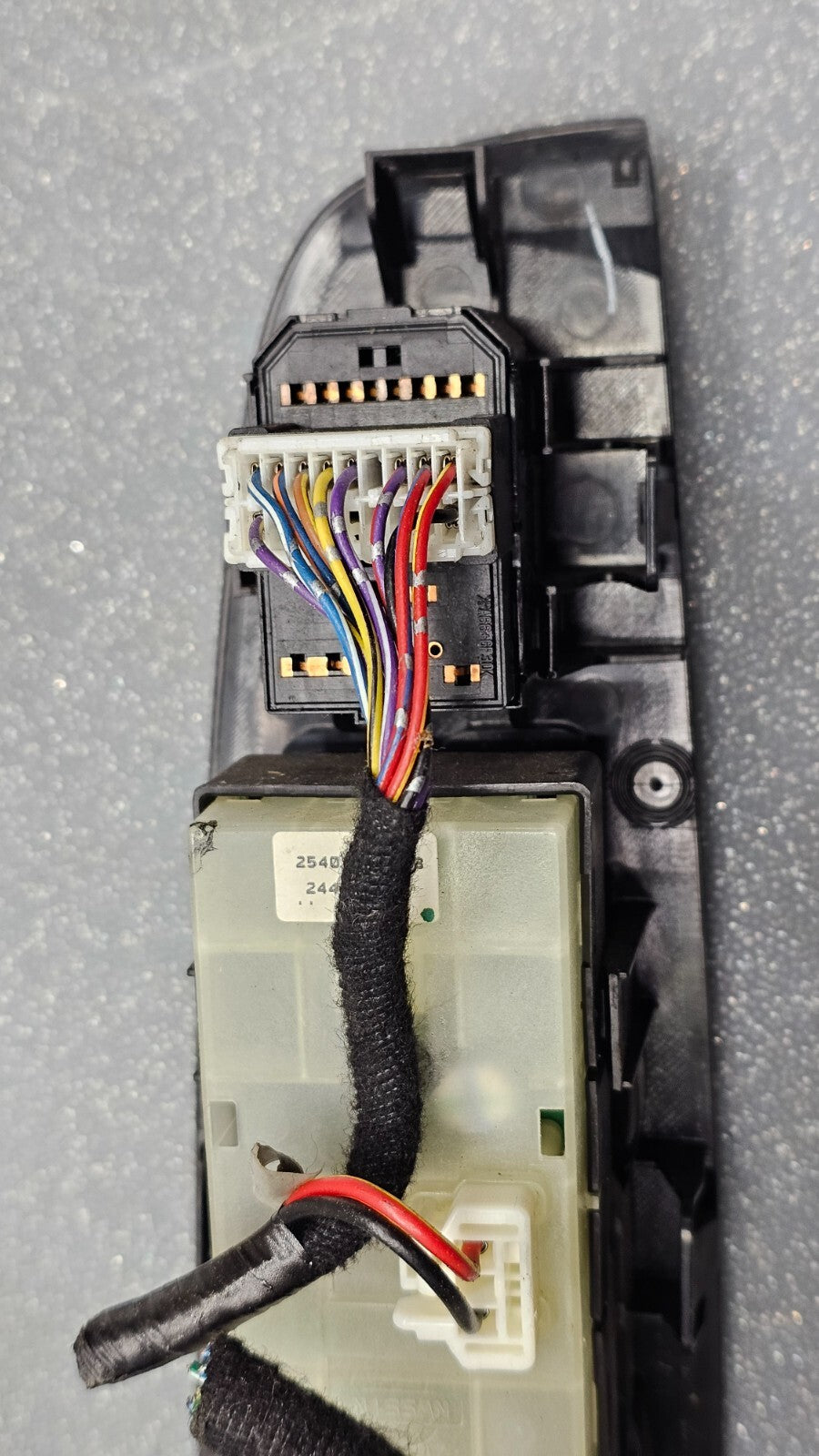 🔥07-12 ALTIMA LEFT DRIVER MASTER POWER WINDOW DOOR CONTROL SWITCH ASSEMBLY GRAY