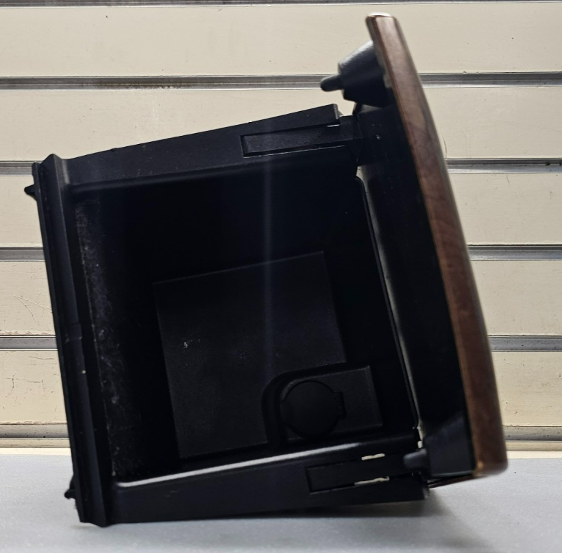 🔥07-12 Nissan Altima Compartment Center Console Storage Bin Woodgrain OEM