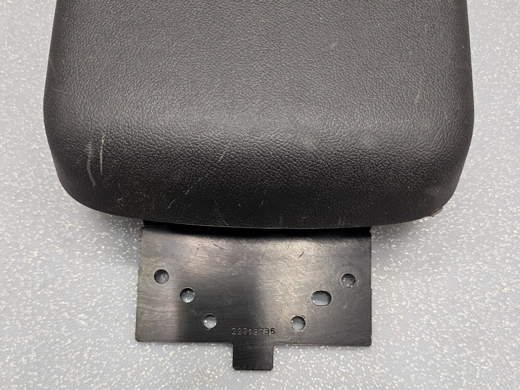 🔥05-10 Pontiac G6 Front Center Console Lid Arm Rest Top Pad Leather Black OEM