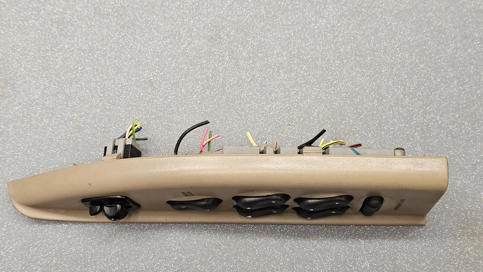 🔥98-02 Crown Victoria Grand Marquis Power Left Driver Master Window Switch Tan