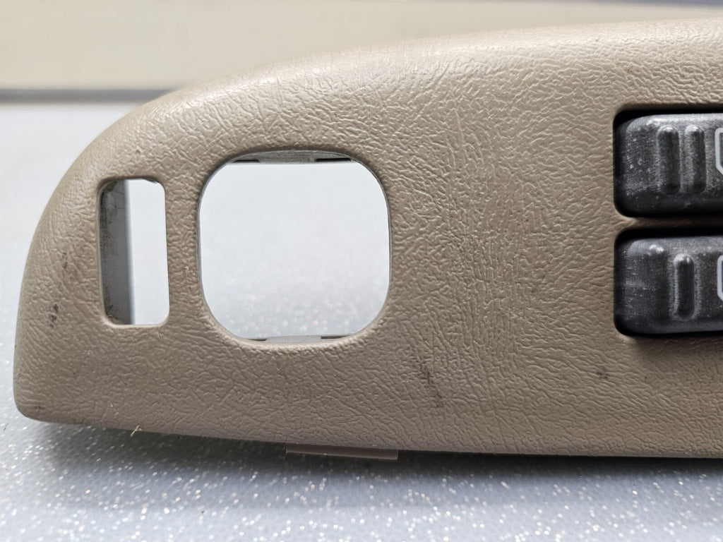 🔥99-02 Silverado SIERRA LEFT Driver Master Door Power Window Switch Tan WS4