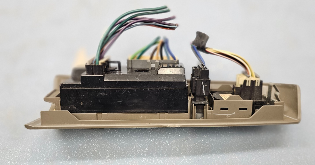 🔥98-05 Blazer S10 Left Driver Master Power Window Switch Assembly DK Tan OEM