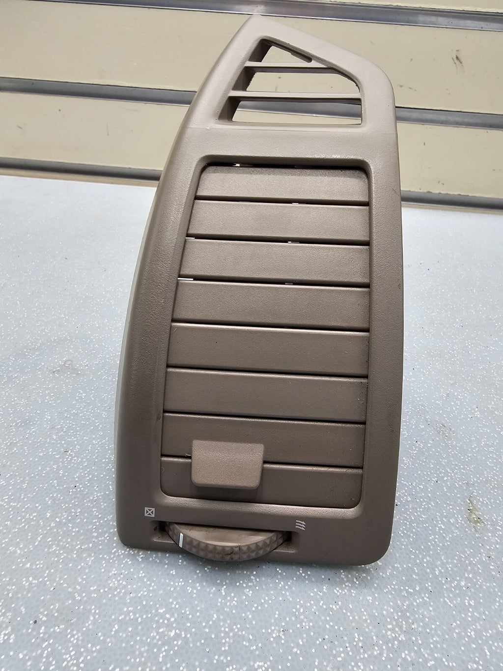 04-08 NISSAN MAXIMA LEFT DRIVER SIDE VENTILATION GRILLE DASH AIR VENT FILTER TAN