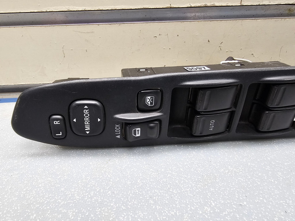 02-06 Camry Sienna Front Left Driver Master Power Window Switch Assembly Black