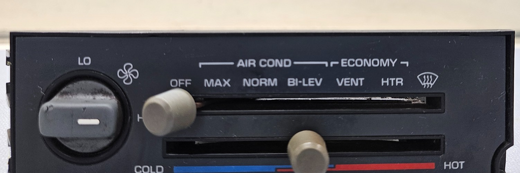 🔥82-92 Camaro Firebird Dash Climate Control Heater Temperature Conditioning