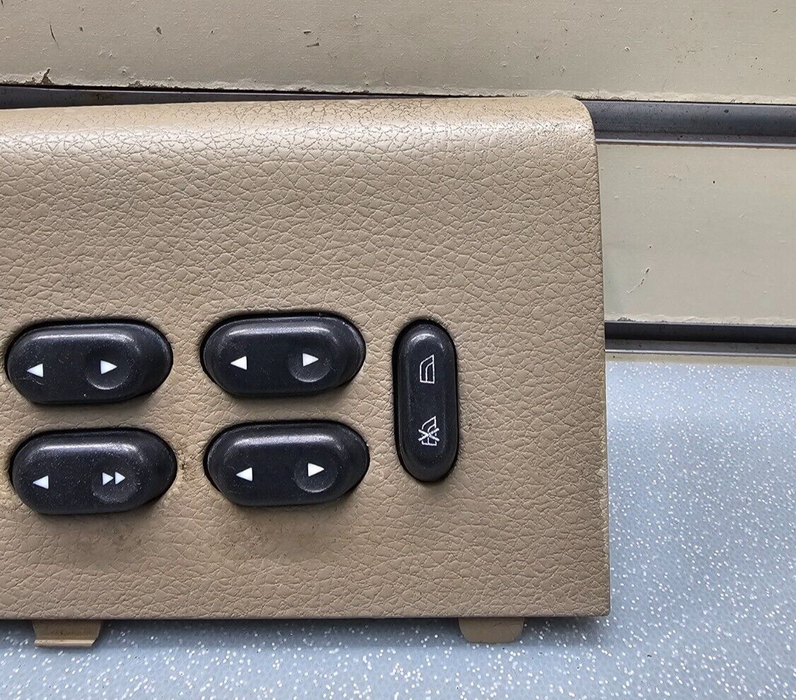 🔥04-08 Ford F150 Left Driver Master Power Window 2 Door Switch Control TAN WS24