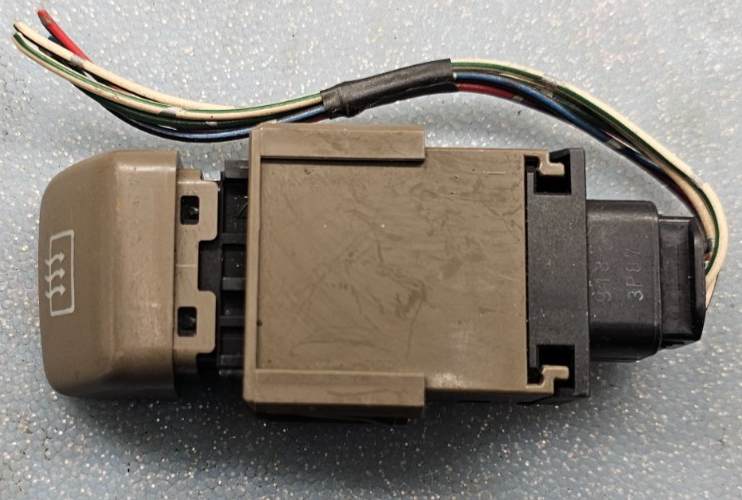 🔥98-02 COROLLA 05-10 AVALON HAZARD EMERGENCY LIGHT SWITCH DRIVER ASSEMBLY TAN