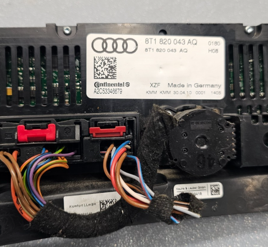 🔥08-13 AUDI A4 S4 CLIMATE CONTROL PANEL TEMPERATURE UNIT A/C HEATER OEM CC6017