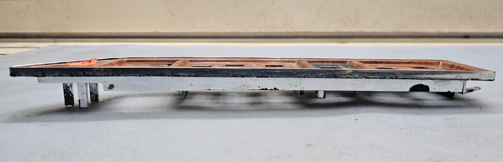 🔥90-94 Lincoln Town Car Driver LH Front Door Master Switch Bezel Trim Woodgrain
