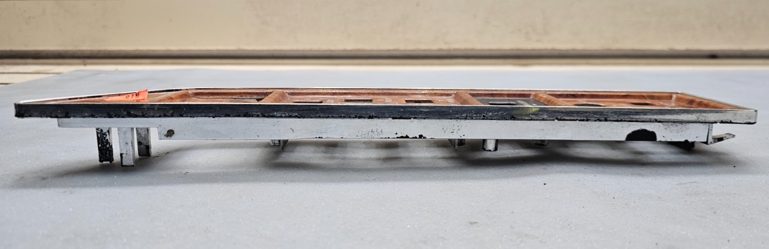 🔥90-94 Lincoln Town Car Driver LH Front Door Master Switch Bezel Trim Woodgrain